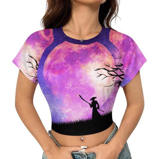 Custom Youth Short Raglan T-Shirt | Personalized Kids' Crop Tee