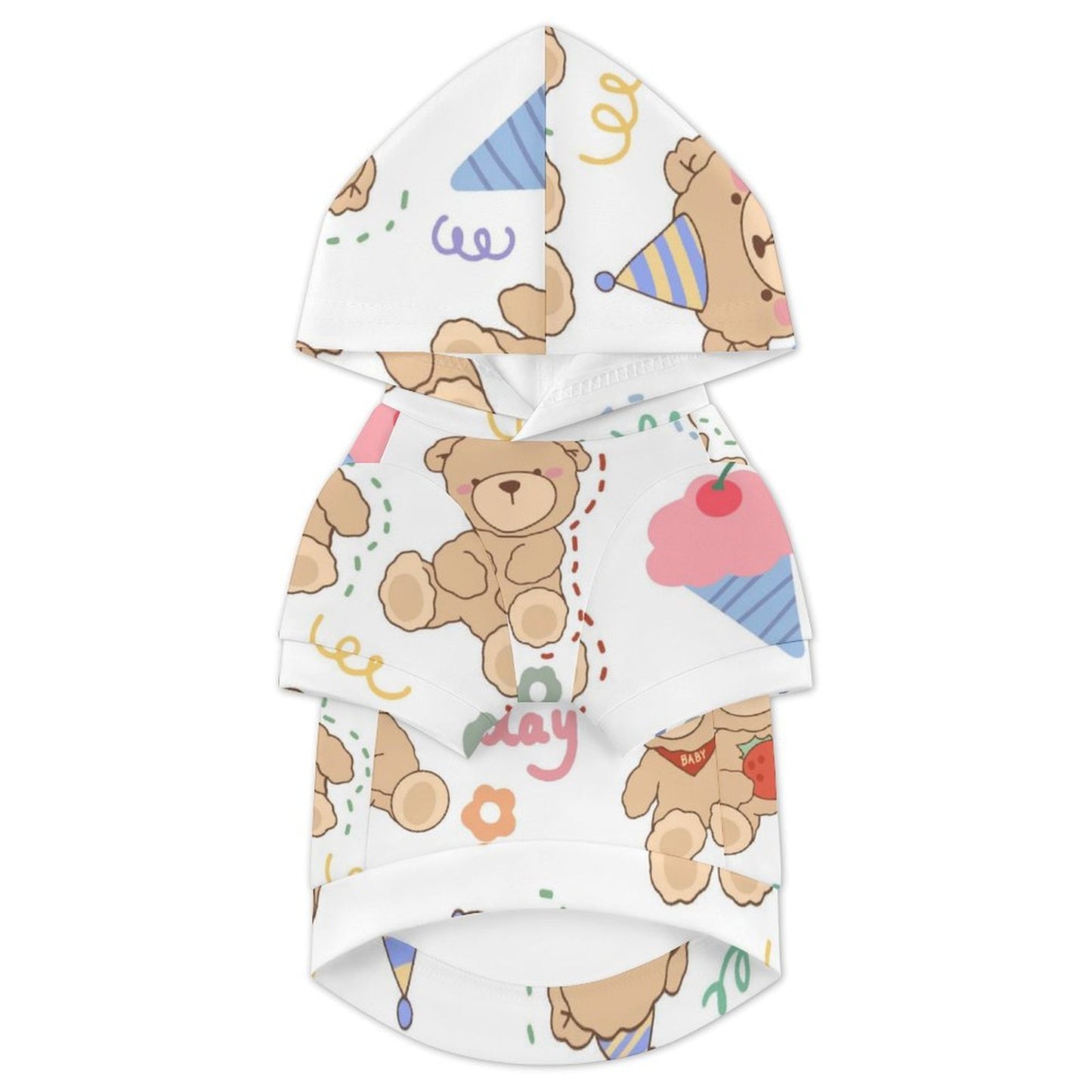 Custom Small Size Pet Hoodie with Breathable Soft Fabric for Summer