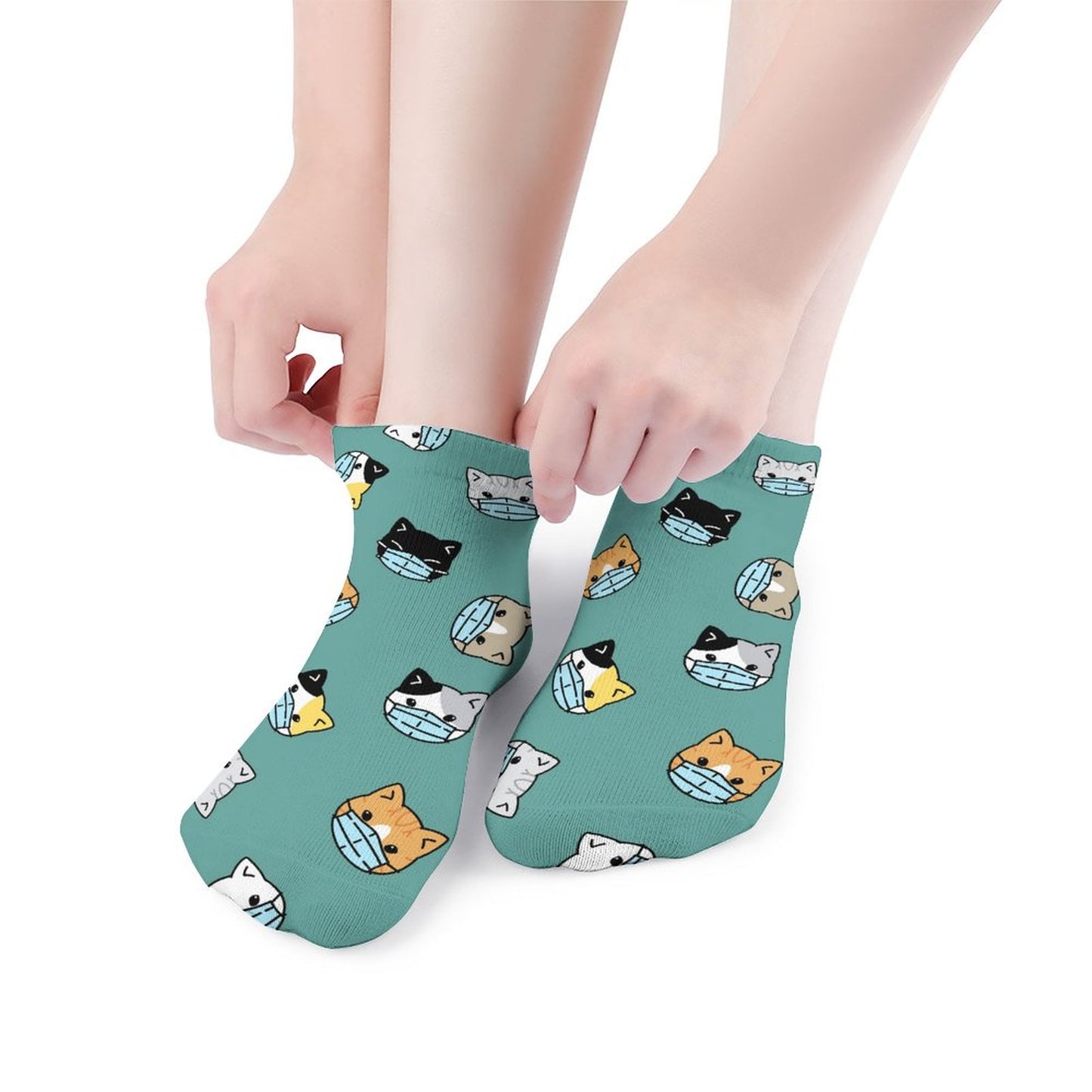 Custom Photo Ankle Socks | Personalized Patterned Short Socks