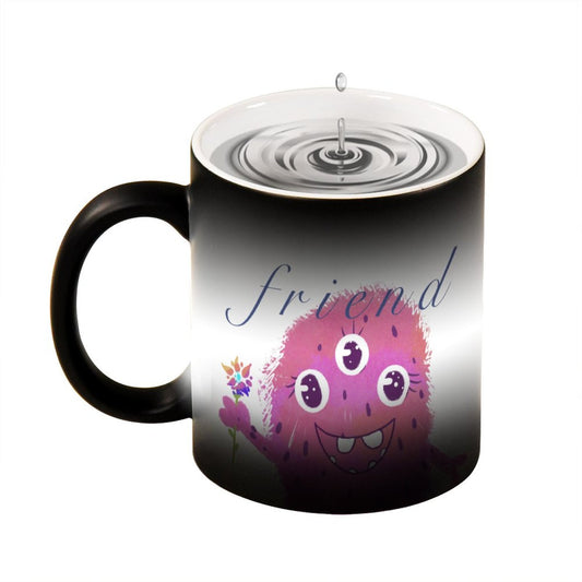 Custom Color Changing Photo Mug | Heat-Reveal Surprise