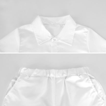 Custom Kids Beach Set | Personalized Summer Shirt & Shorts Outfit