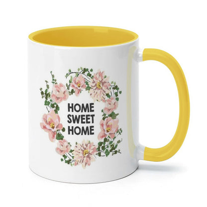 Custom Inner Color Mug | Personalized Photo Ceramic Coffee Mug 11oz | Heat Transfer Print
