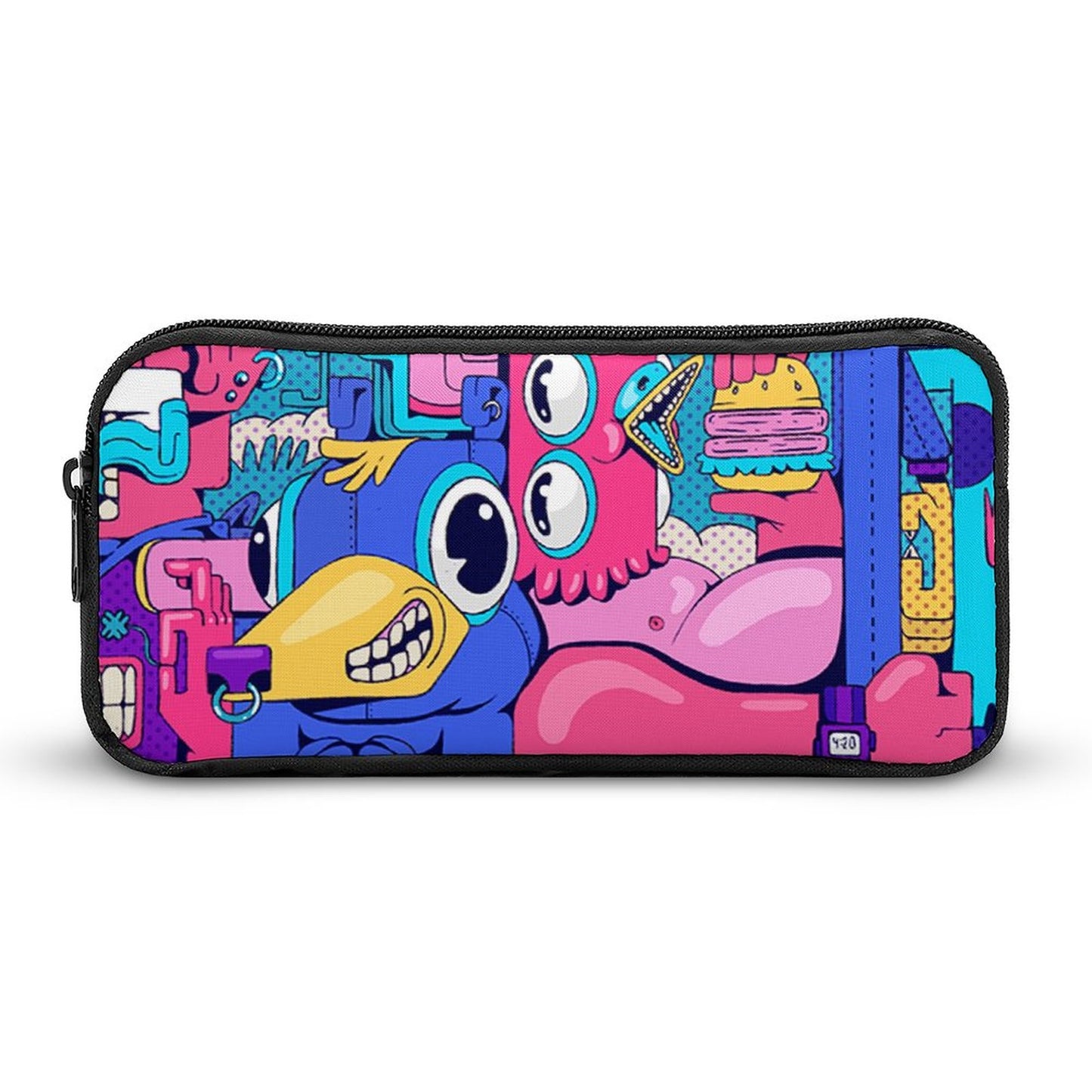 Custom Large Pencil Pouch | Personalized Stationery Organizer Bag