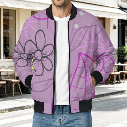 Custom Bomber Jacket for Men – Personalized Lightweight Flight Jacket