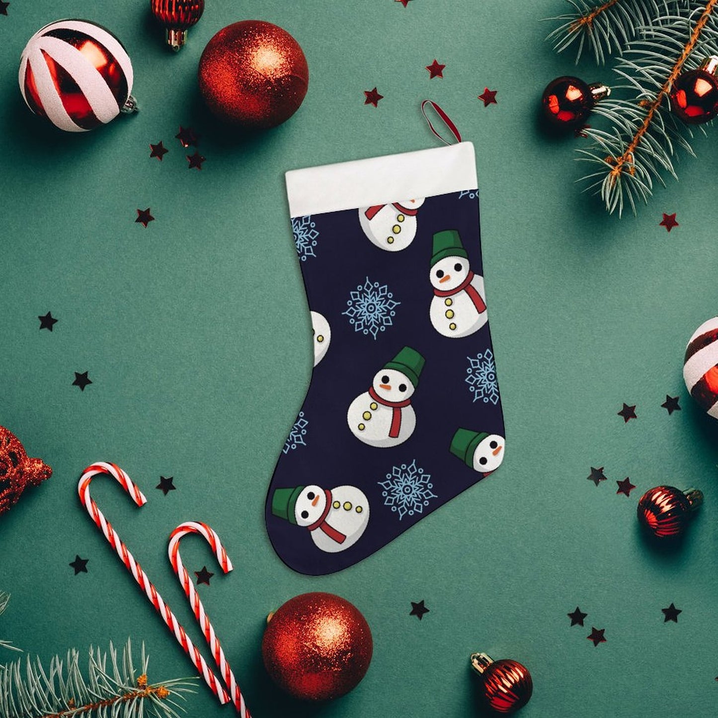 Create a Keepsake Plush Christmas Stocking | Your Photo in Soft Velvet