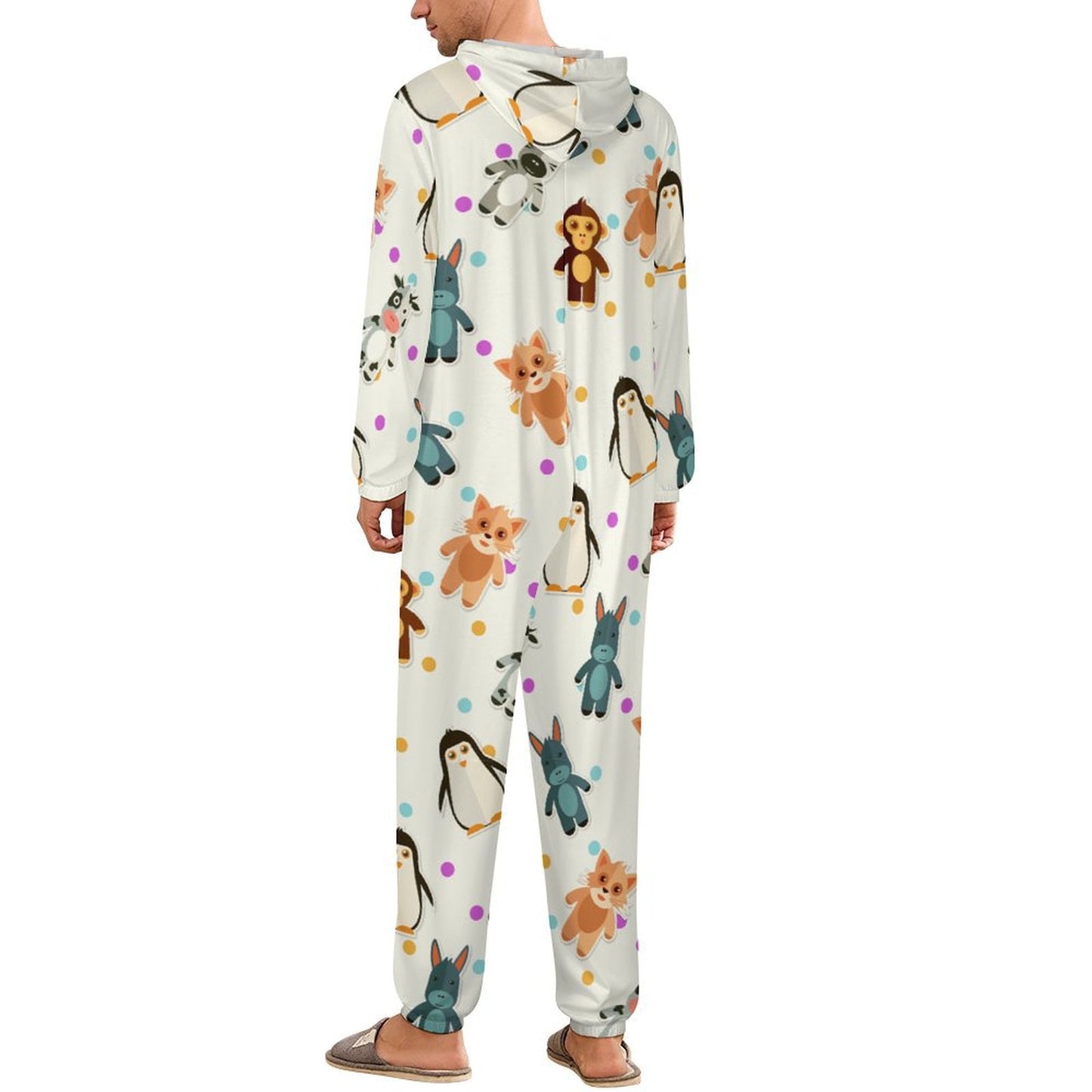 Custom Hooded Onesie for Adults | All-Over Print Jumpsuit