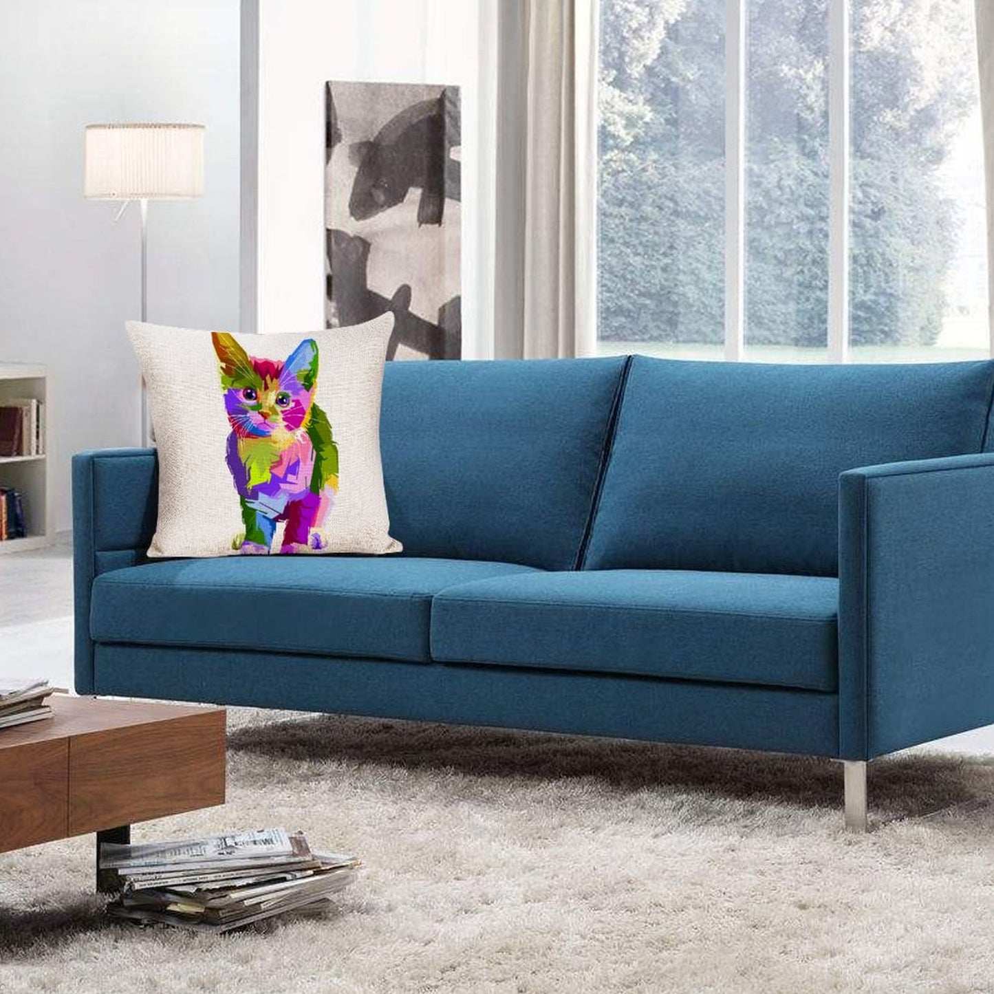 Custom Cotton Linen Throw Pillow Covers: Personalized Farmhouse Decor