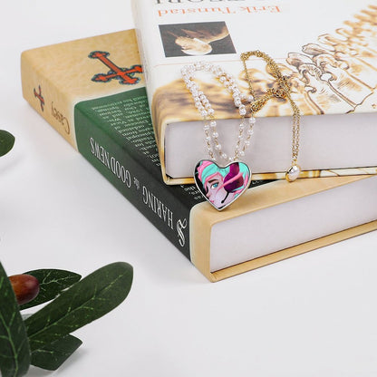 Custom Heart Shaped Photo Pin
