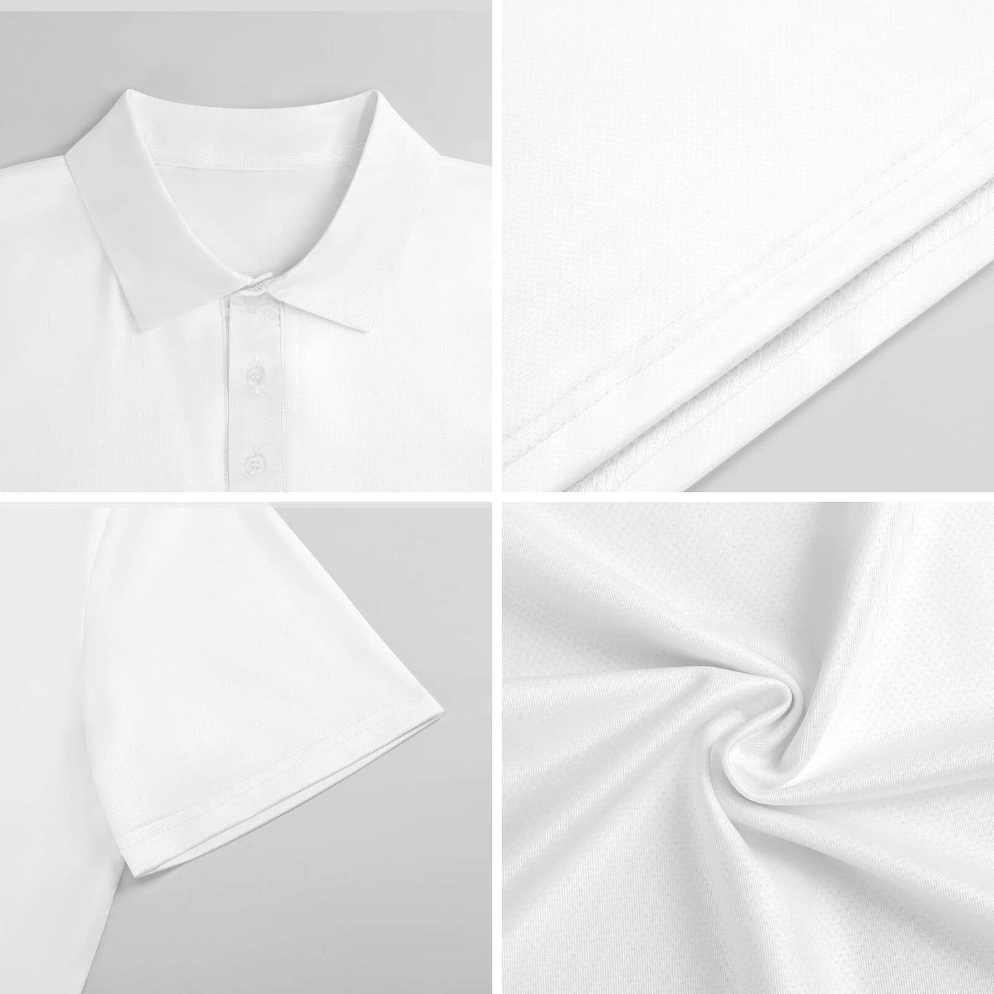 Custom Men's Quick-Dry Polo Shirt | Personalized Performance Tee