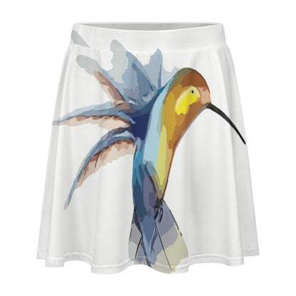 Custom Skater Skirt with Photo | Personalized A-Line Mini Skirt