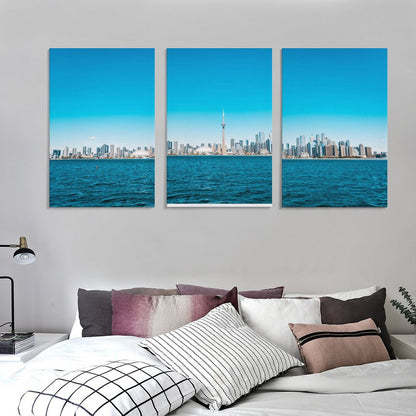 3 Piece Custom Canvas Wall Art | Turn Your Photos into a Triptych Set