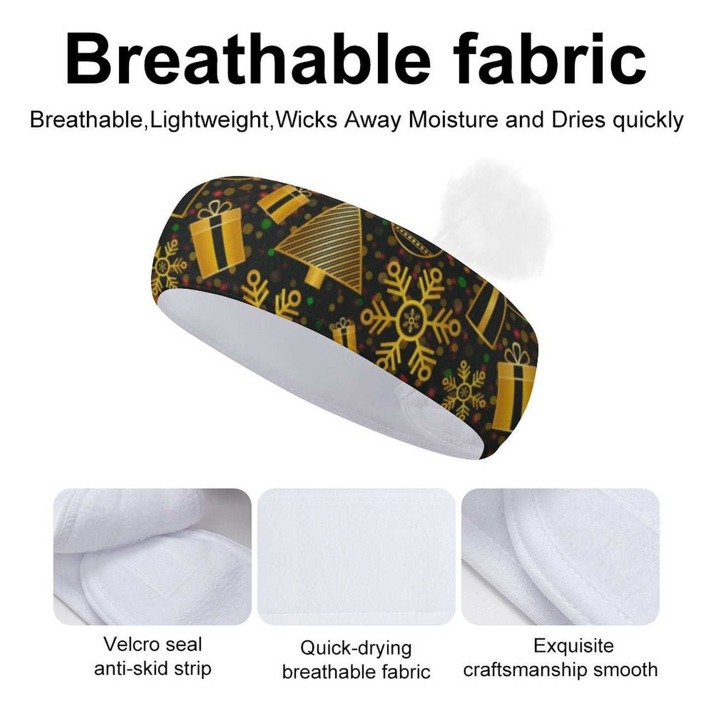 Custom Sweatband | Personalized Headband for Sports, Gym & Teams