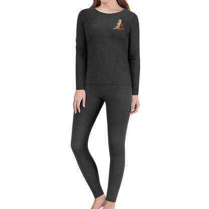 Custom Thermal Underwear Set | Personalized Women's Base Layer