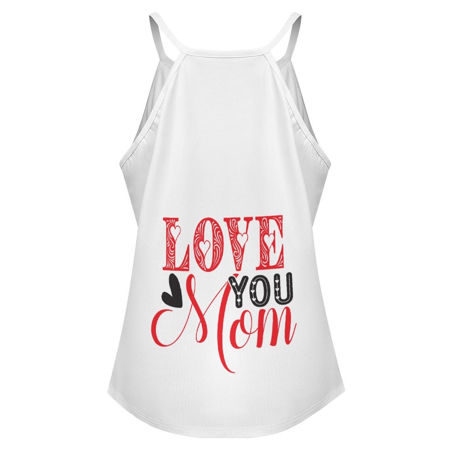 Custom Women's Ribbed Tank Top | Personalized Soft Stretch Vest