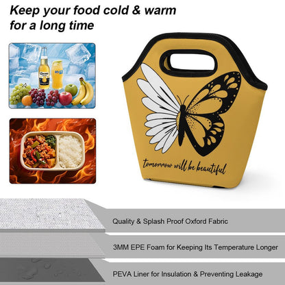 Custom Lunch Tote with Photo | Personalized Waterproof Carry Bag