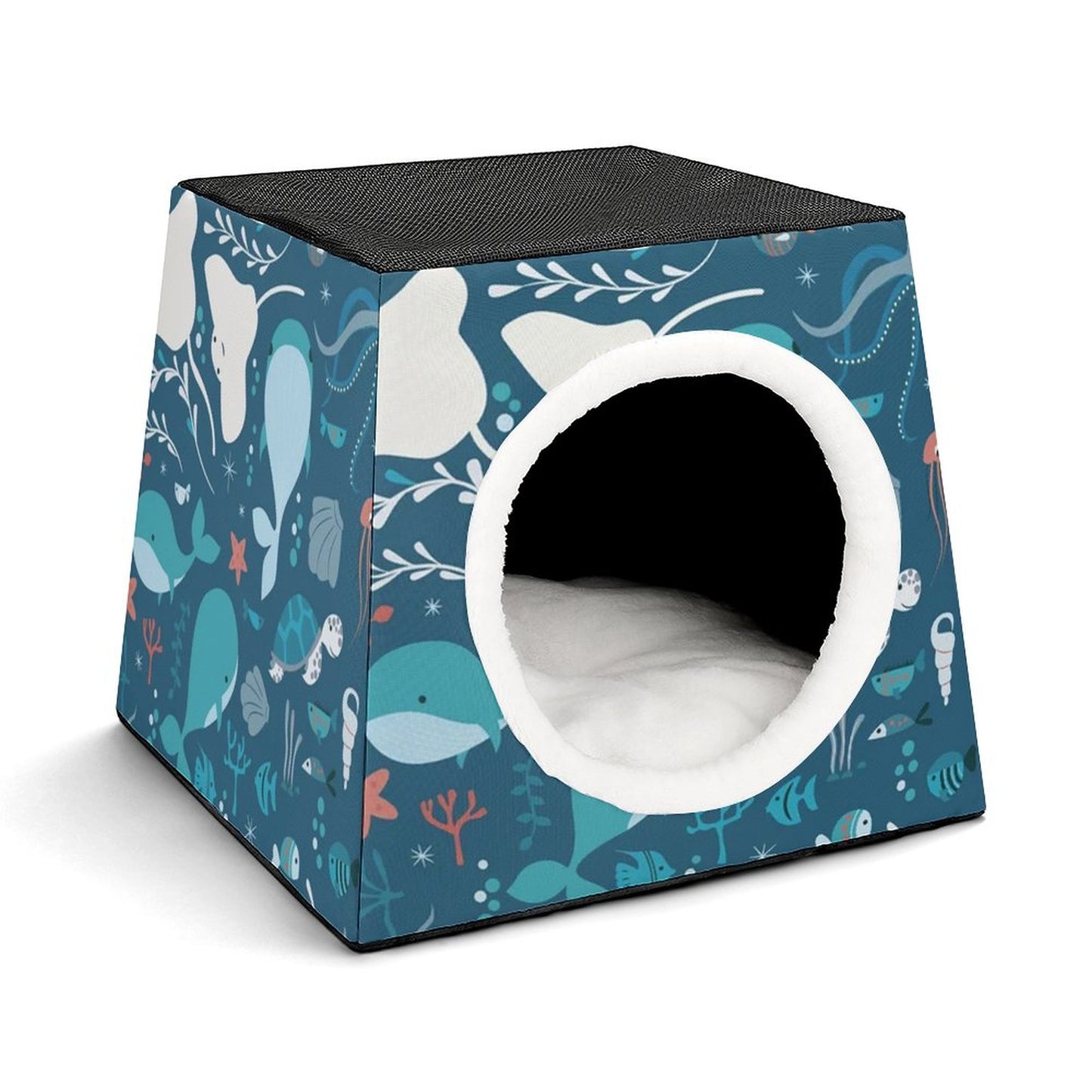Custom Space Capsule Pet Bed | Personalized Pod for Cats & Dogs