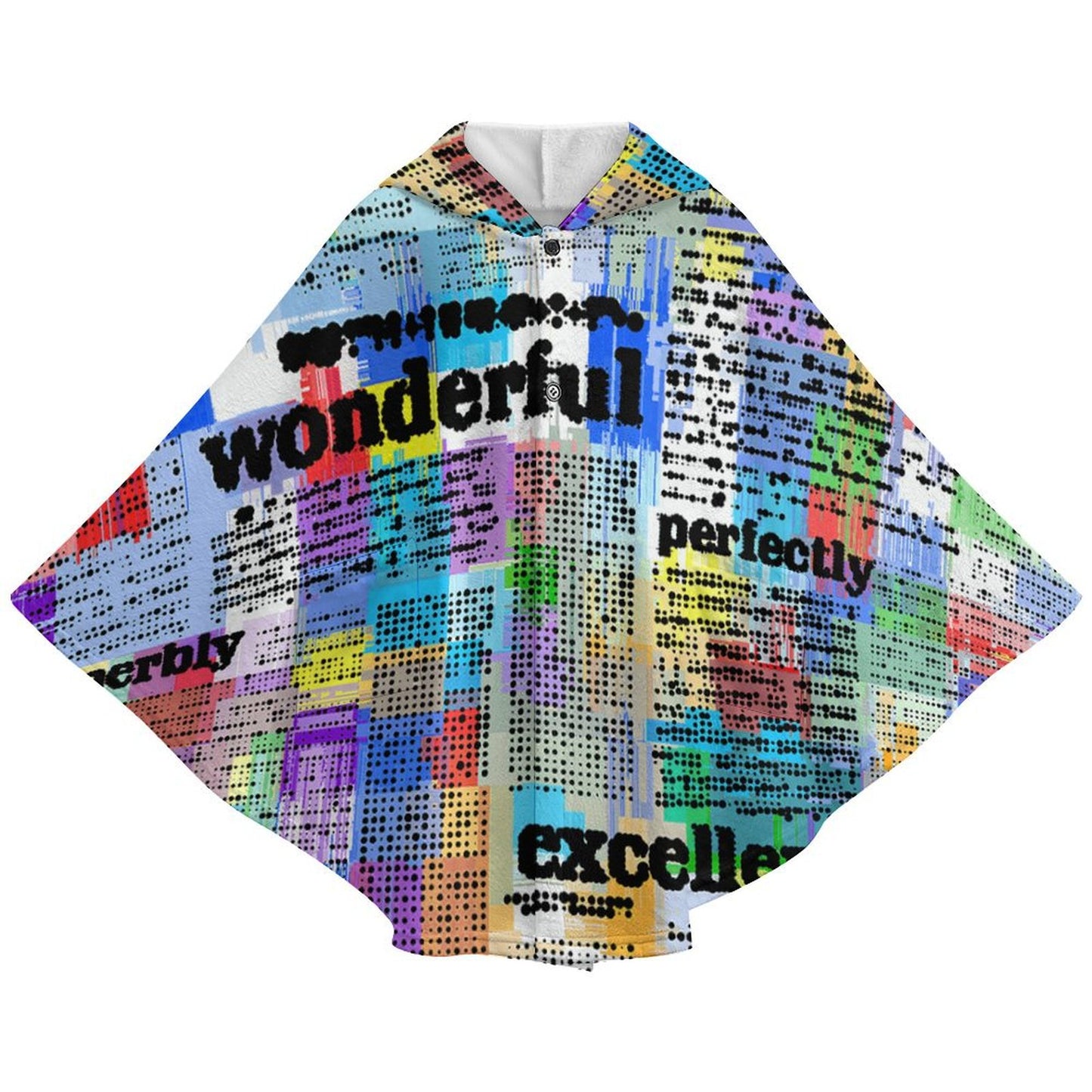 Create Your Custom Photo Wearable Blanket | Soft Flannel Cape