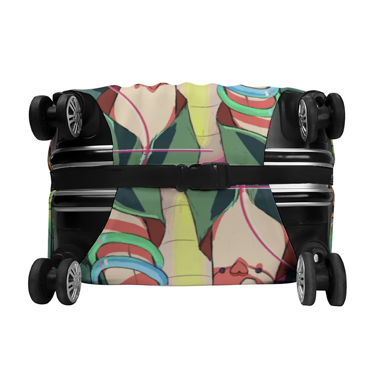 Custom Luggage Cover | Personalized Suitcase Protector with Photos