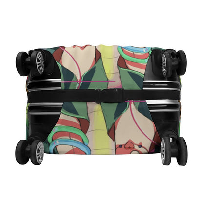 Custom Luggage Cover | Personalized Suitcase Protector with Photos