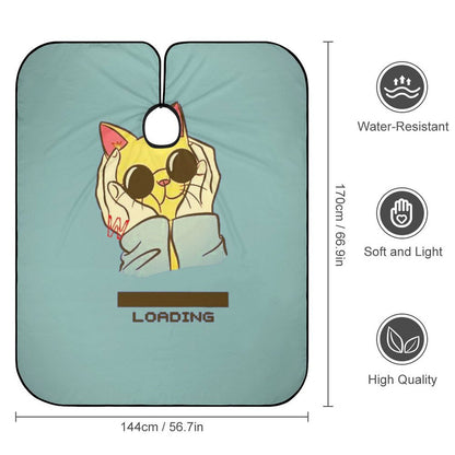 Custom Barber Cape with Logo | Personalized Salon & Hair Cutting Cape