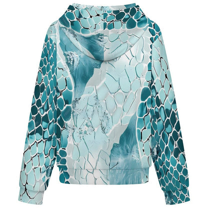 Custom Hooded Bomber Jacket with All-Over Print - Unisex Personalized Baseball Jacket