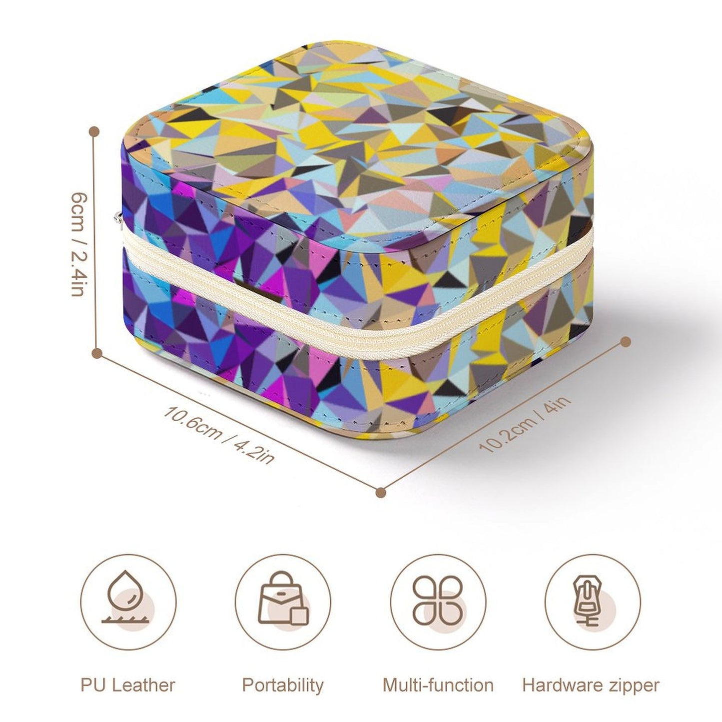 Custom Travel Jewelry Case | Personalized Organizer for Her