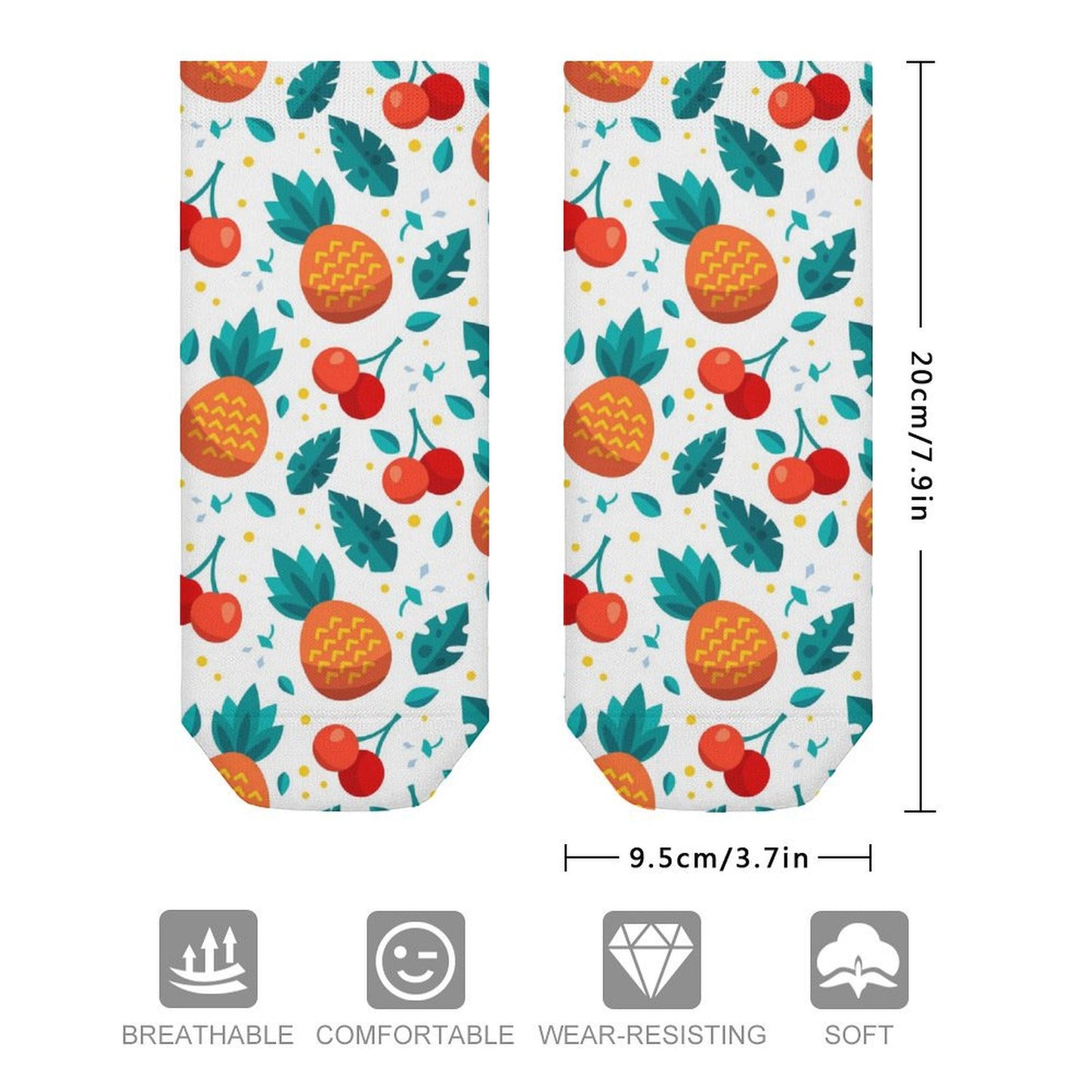 Custom Printed Ankle Socks | Design Your Own Photo Socks