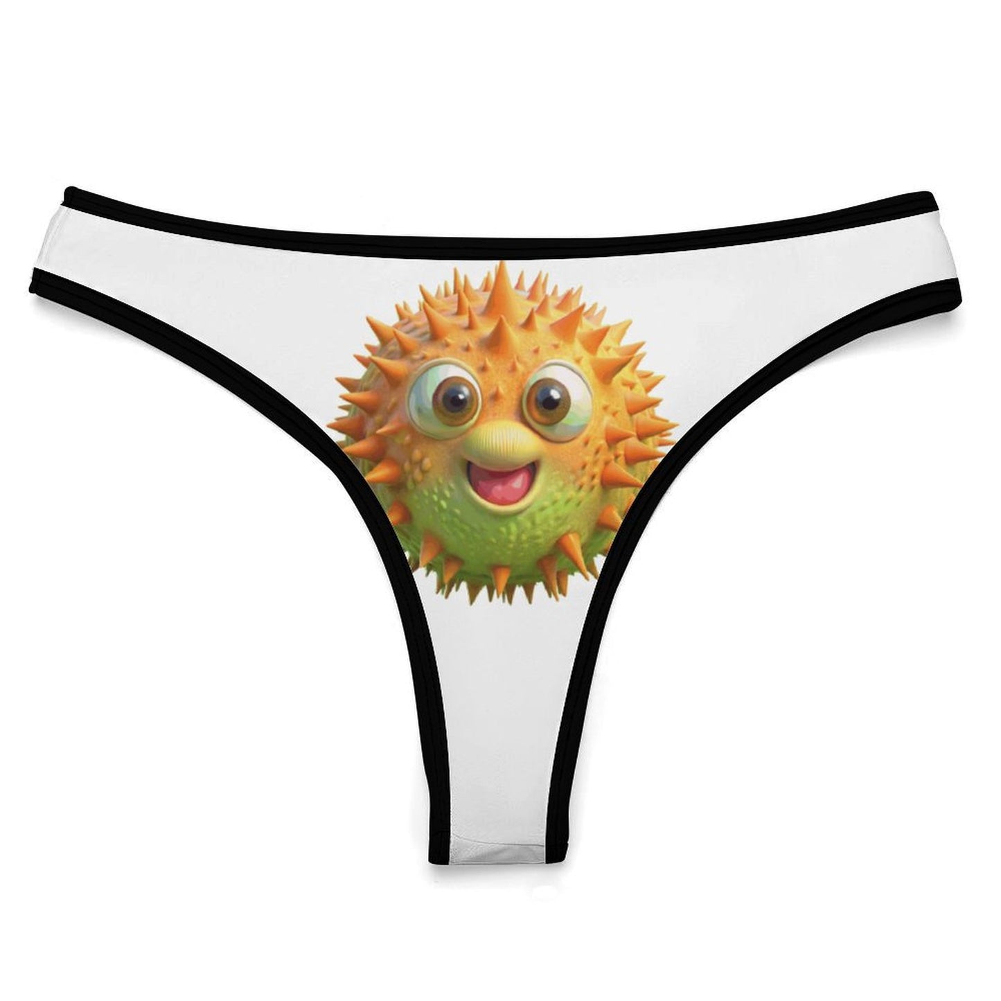 Custom Thong Underwear | Personalized Ice Silk Panties with Photo