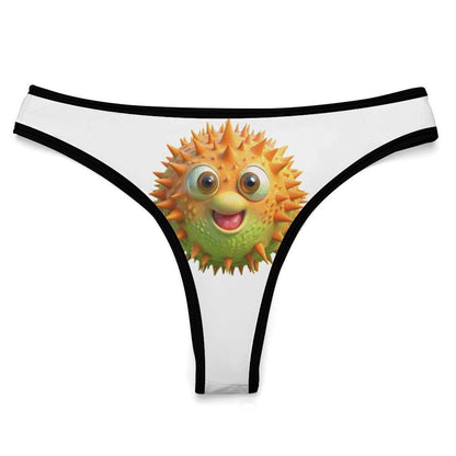 Custom Thong Underwear | Personalized Ice Silk Panties with Photo