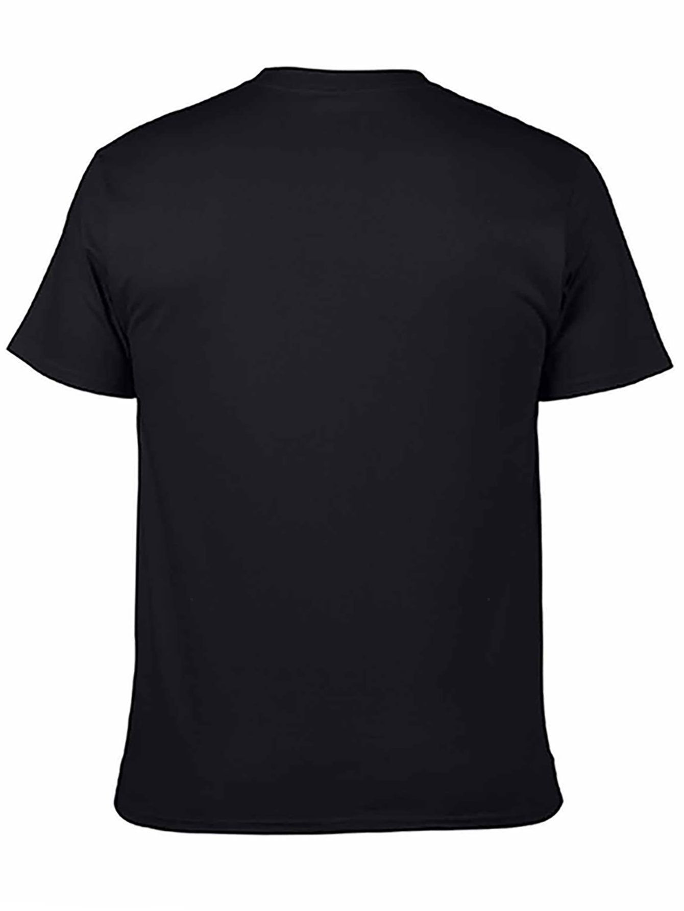 Custom T-Shirt with Your Image Text for Men  Personalized Crewneck Tee Front