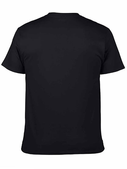 Custom T-Shirt with Your Image Text for Men  Personalized Crewneck Tee Front