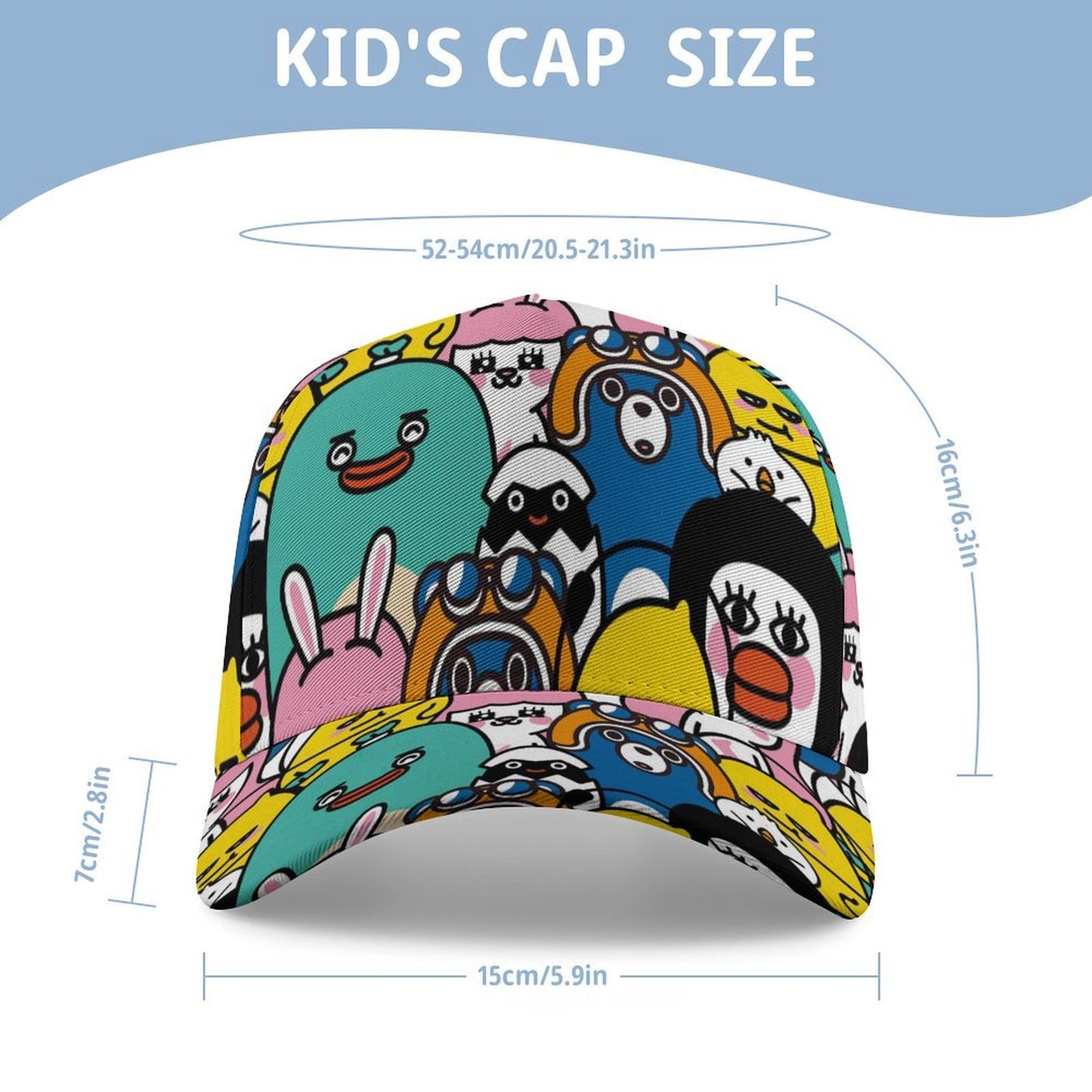Custom Kids' Baseball Cap | Personalized Photo Hat for Boys & Girls