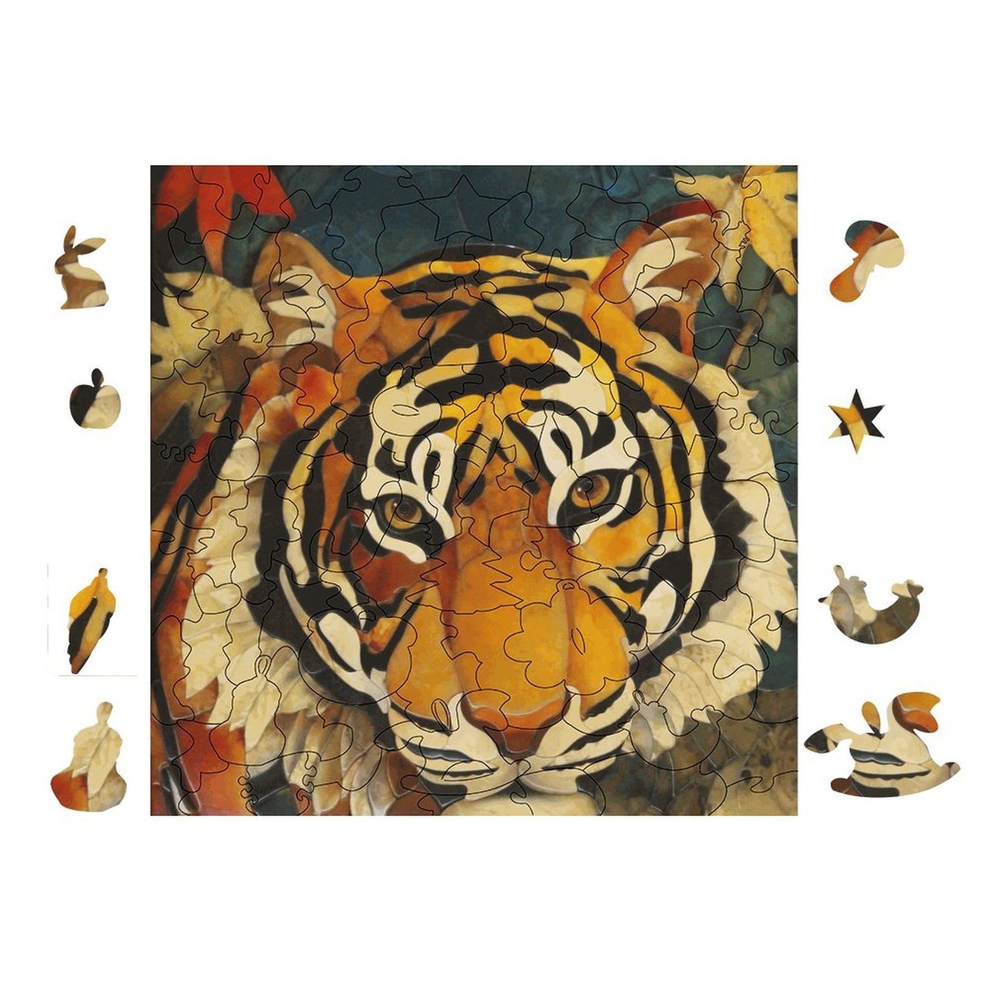 Custom Wooden Puzzle | Irregular Shape Photo Jigsaw