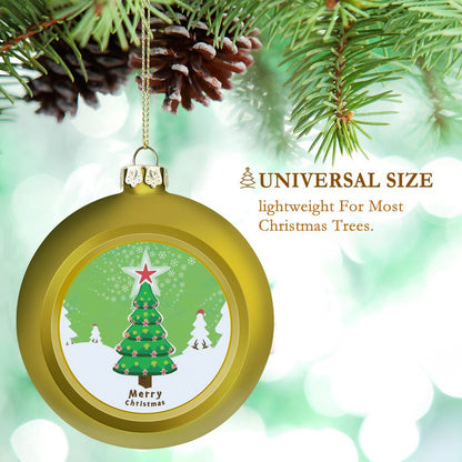 Create Small Custom Ornaments | Your Photo on 4cm Mini Baubles