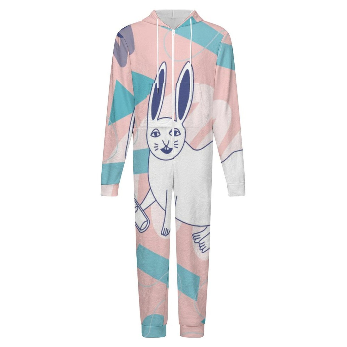 Custom Photo Adult Onesie | Personalized Flannel Plush Pajama Jumpsuit