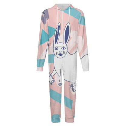 Custom Photo Adult Onesie | Personalized Flannel Plush Pajama Jumpsuit