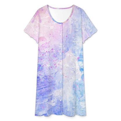 Custom Tunic Dress | Personalized Soft Loungewear Shirt for Women