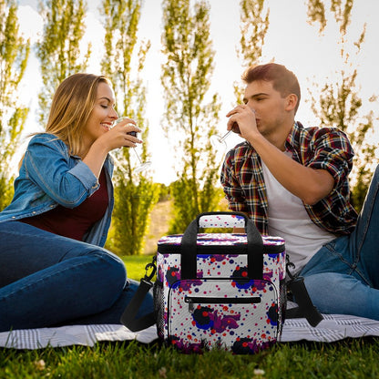 Custom Large Insulated Cooler Tote: 22L Camping Picnic Bag