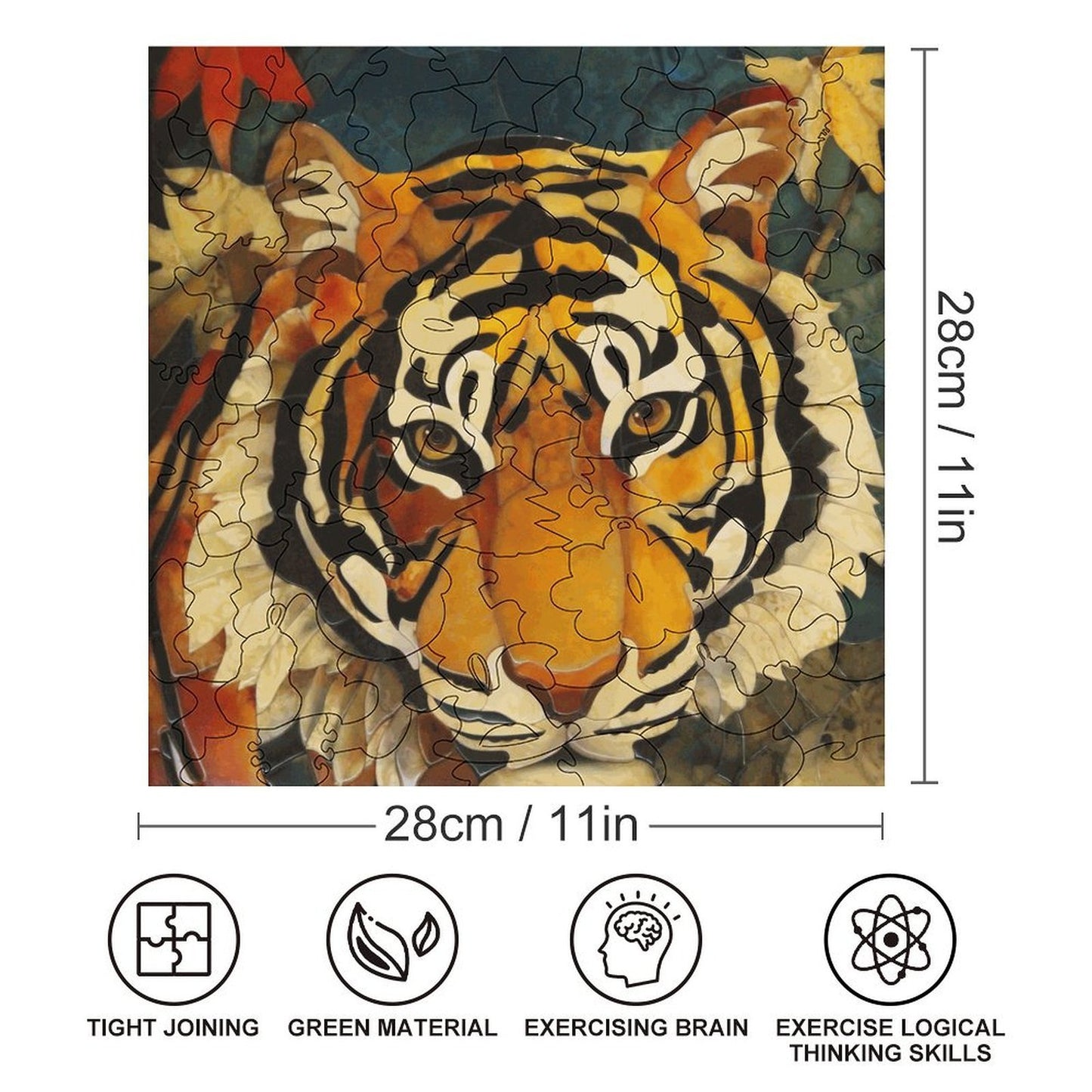 Custom Wooden Puzzle | Irregular Shape Photo Jigsaw