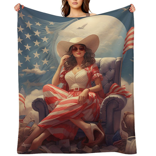 Personalized Photo Flannel Blanket - Ultra Soft Custom Throw - Upload Your Image!