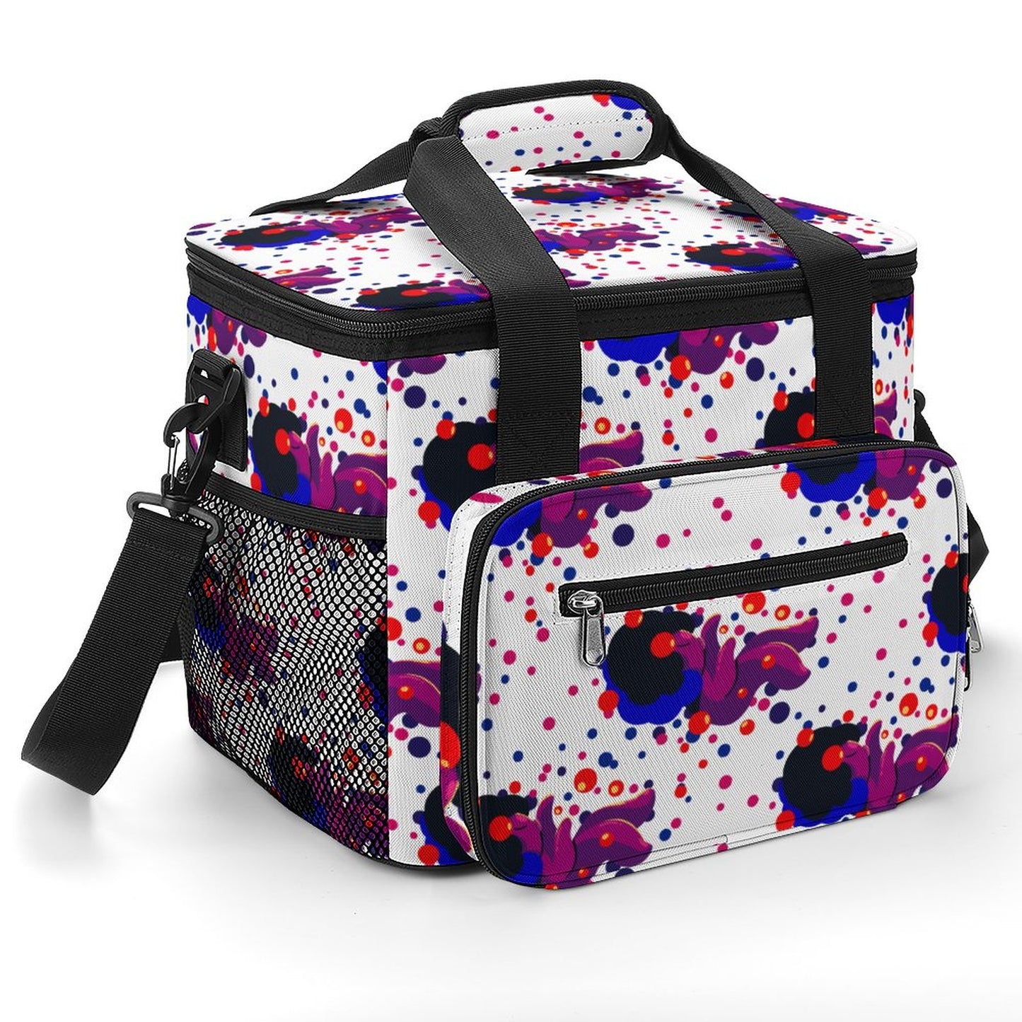 Custom Large Insulated Cooler Tote: 22L Camping Picnic Bag