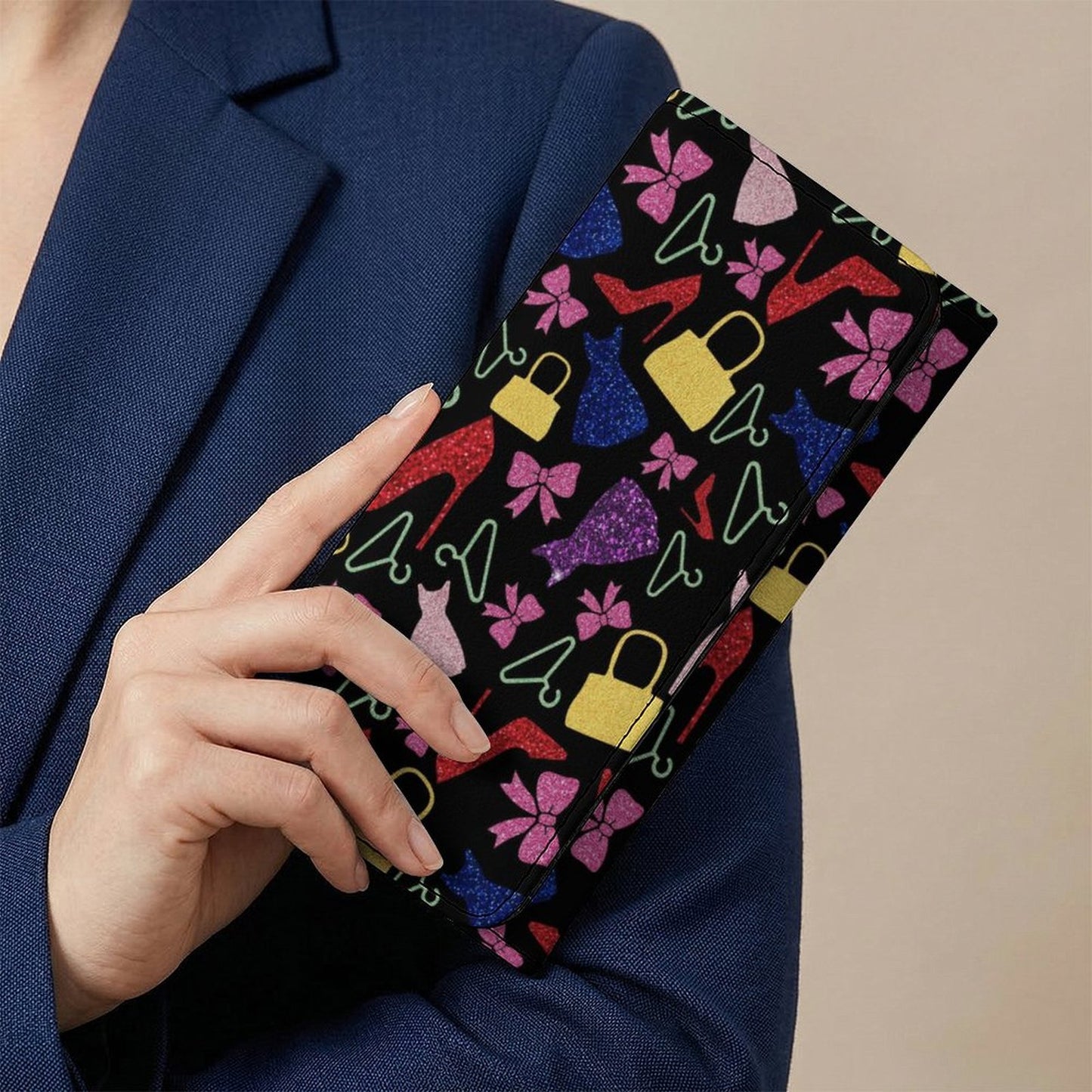Portafoglio bifold in ecopelle personalizzato con stampa UV