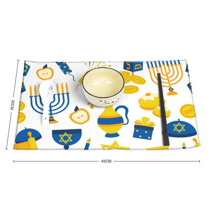 Custom Placemats Set of 6 | Personalized Heat-Resistant Mats