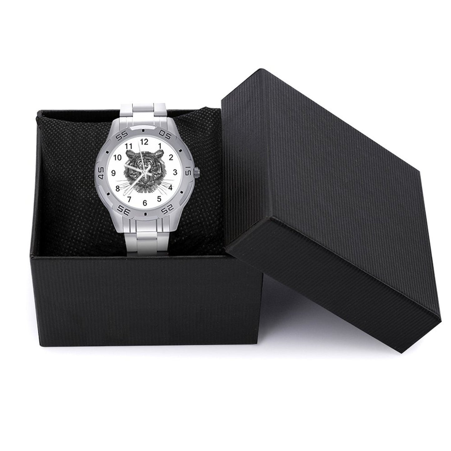 Custom Stainless Steel Watch | Personalized Analog Business Watch