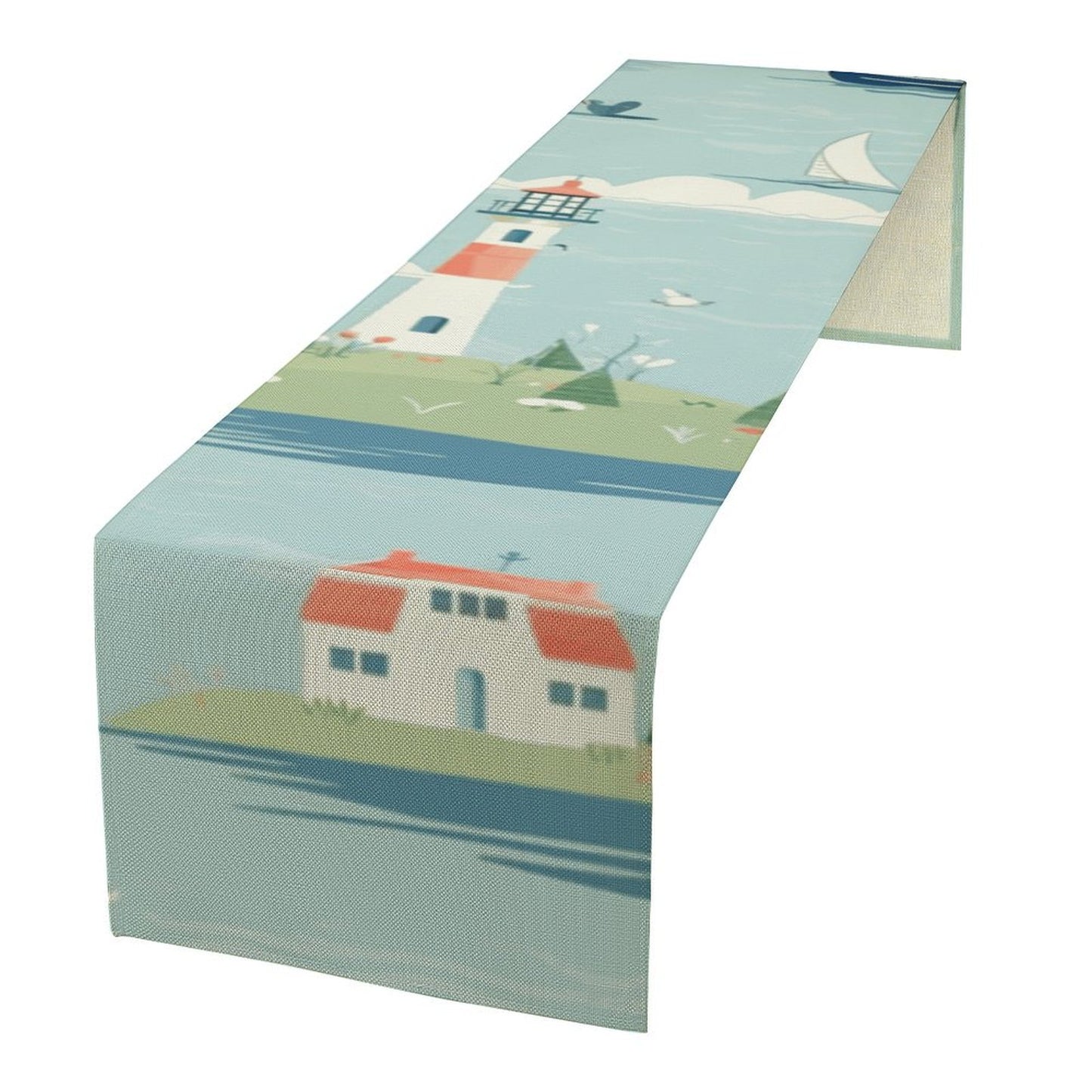 Custom Linen Table Runner | Personalized for Farmhouse & Dining Decor