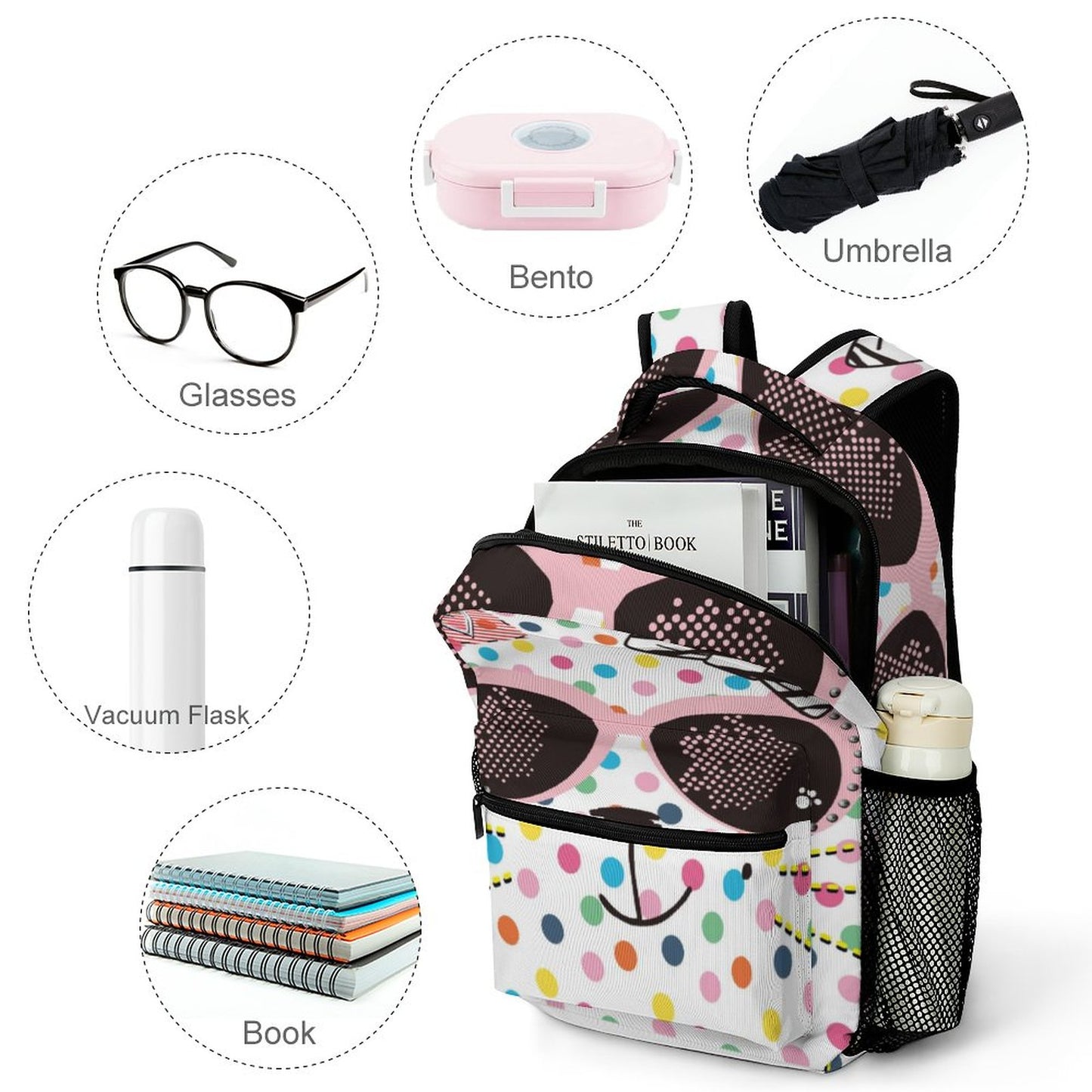 Personalized Kids Backpack with Name & Photo | School Ready