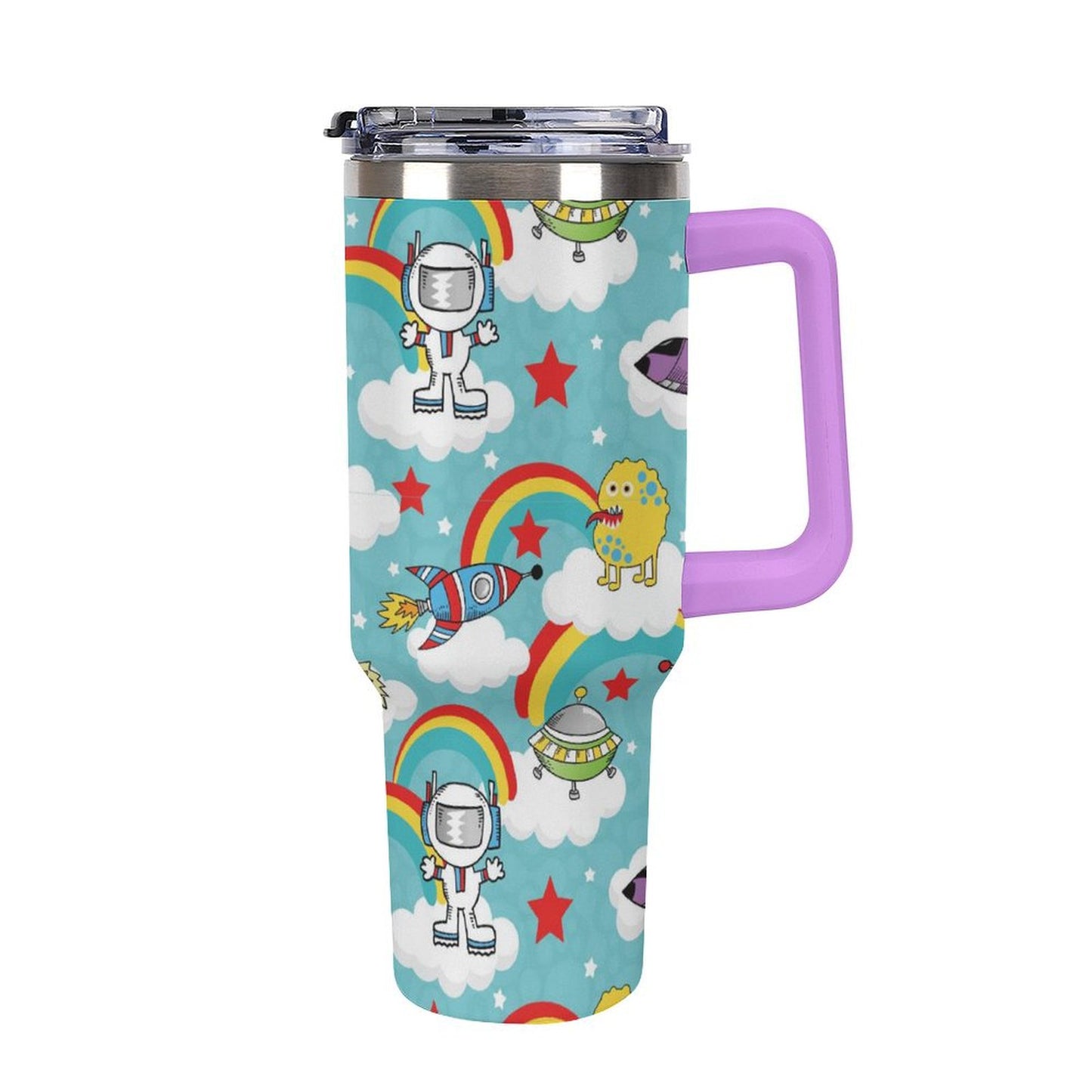 Custom 40oz Stainless Steel Car Cup | Personalized Large Travel Tumbler