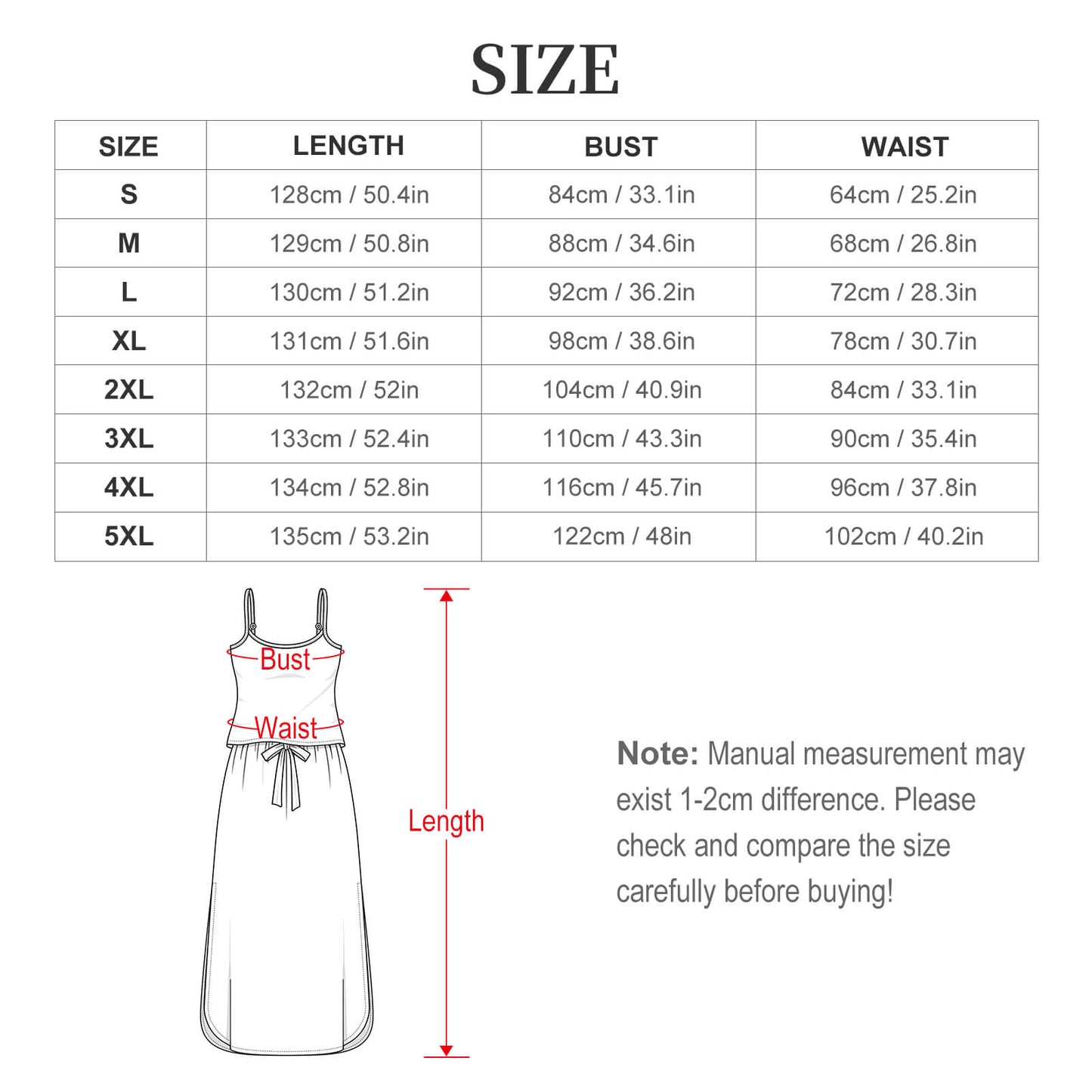 Custom Printed Spaghetti Strap Side Slit Maxi Dress