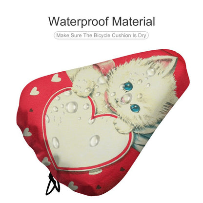 Custom Waterproof Bike Seat Cover | Personalized Saddle Rain Shield