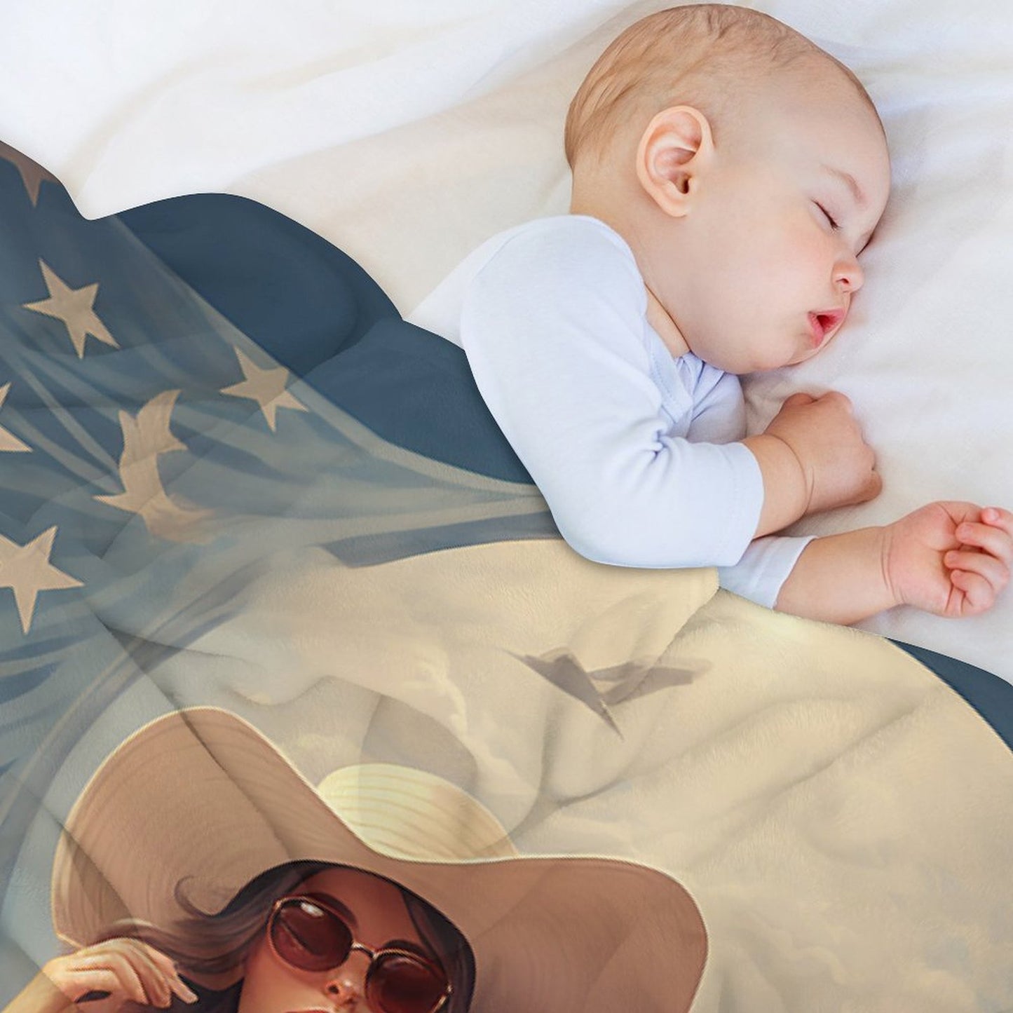 Personalized Photo Flannel Blanket - Ultra Soft Custom Throw - Upload Your Image!